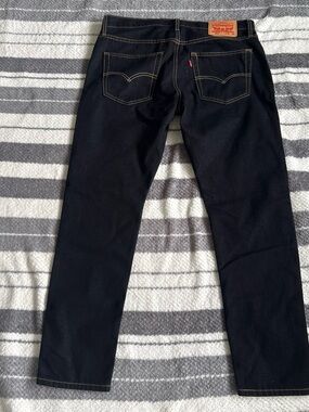 Levi's Men's Black Straight-Leg Denim Jeans sz 34 x 30 NWOT